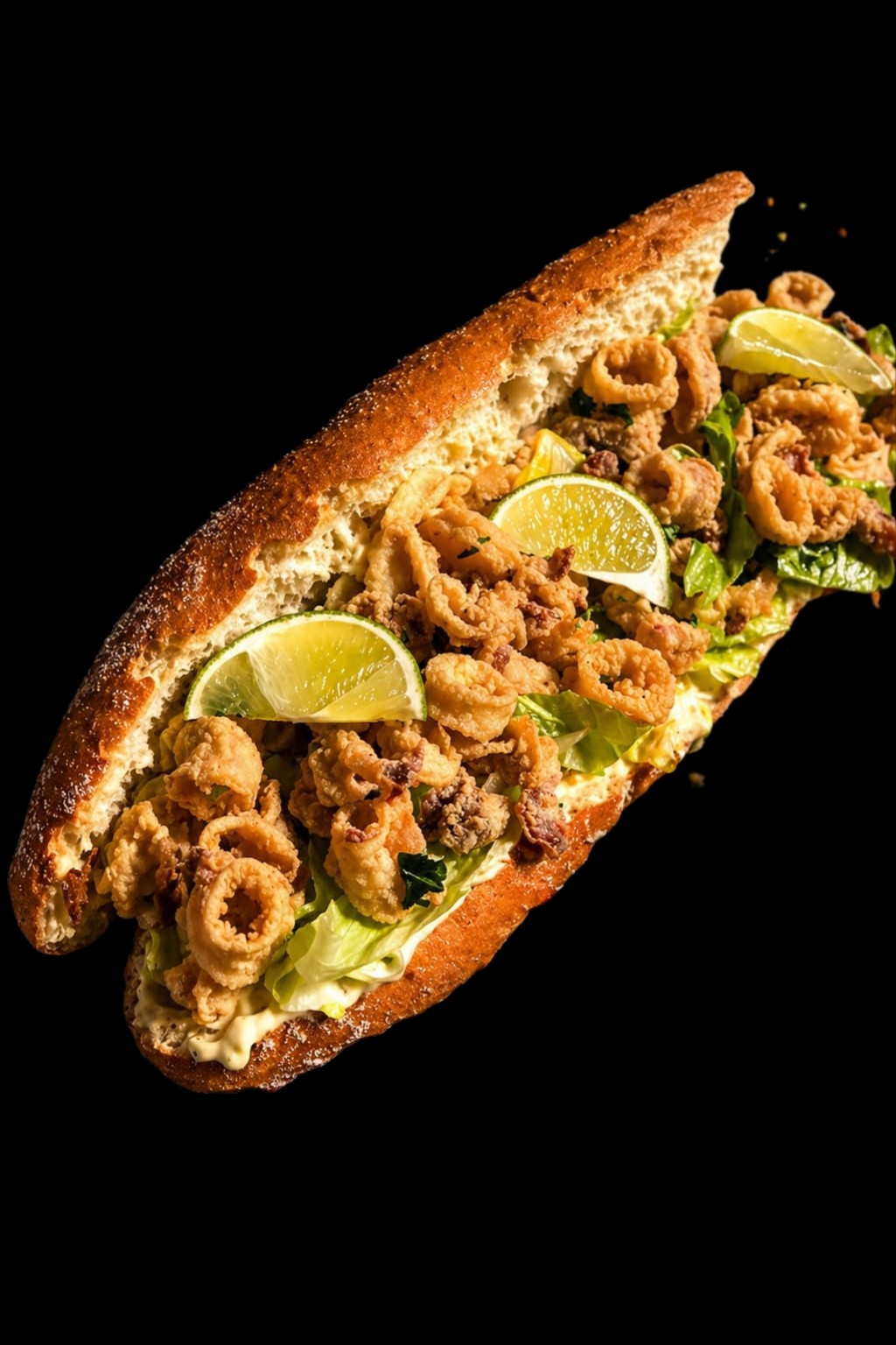 Calamari bocadillo